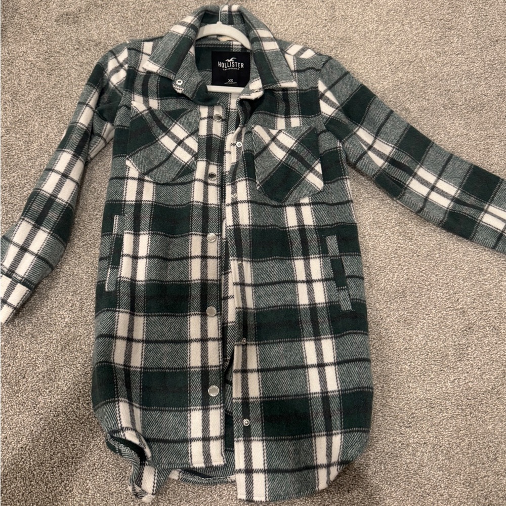 Hollister Plaid Jacket